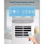 TROPOW Air Conditioner, 8000 BTU 3-in-1 Unit with Fan Mode, Remote & Ventless Design, Portable Room Air Conditioner.