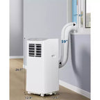 TROPOW Air Conditioner, 8000 BTU 3-in-1 Unit with Fan Mode, Remote & Ventless Design, Portable Room Air Conditioner.