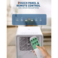 12,000 BTU Portable Air Conditioner 3-in-1 Drainage-Free AC for Bedrooms (190-250 Sq.Ft), Dehumidifier, Fan, Sleep Mode, 24-Hour Timer