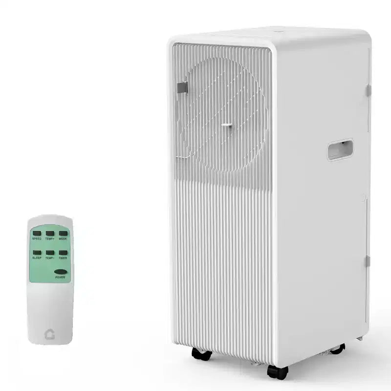 12,000 BTU Portable Air Conditioner 3-in-1 Drainage-Free AC for Bedrooms (190-250 Sq.Ft), Dehumidifier, Fan, Sleep Mode, 24-Hour Timer