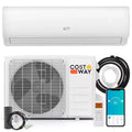 Costway 11500/11500/17000/23000 BTU Wifi Enabled Mini Split Air Conditioner & Heater Works with Alexa