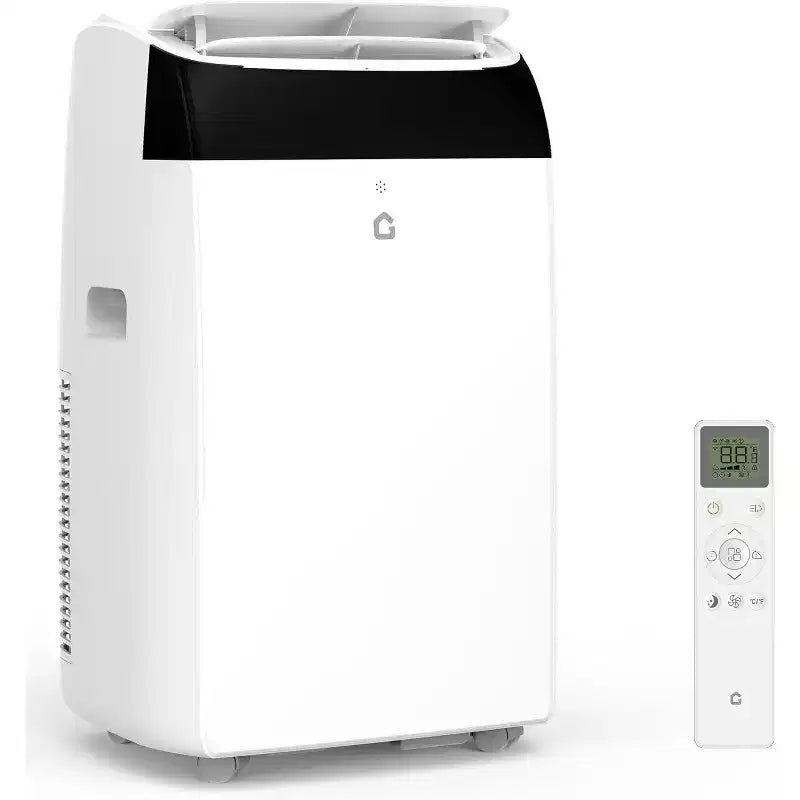 Acekool 12,000 BTU Portable AC - 3-in-1 Cooling, Dehumidifier & Fan for Rooms Up to 550 Sq.Ft, LED Display, Remote Control