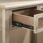 Art Leon Retro Wood Entryway Console Table with 2 Drawers