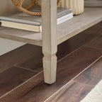 Art Leon Retro Wood Entryway Console Table with 2 Drawers