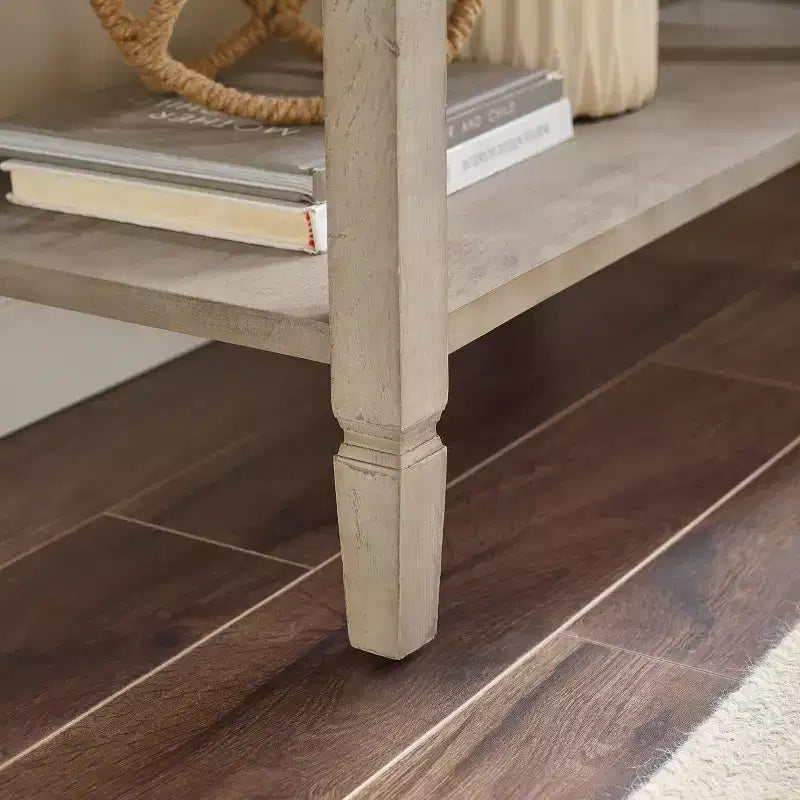 Art Leon Retro Wood Entryway Console Table with 2 Drawers