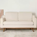 Dyonery 65.4 Loveseat Sofa,Tool-Free Setup Small Couches