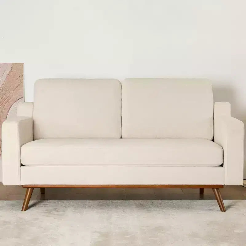 Dyonery 65.4 Loveseat Sofa,Tool-Free Setup Small Couches