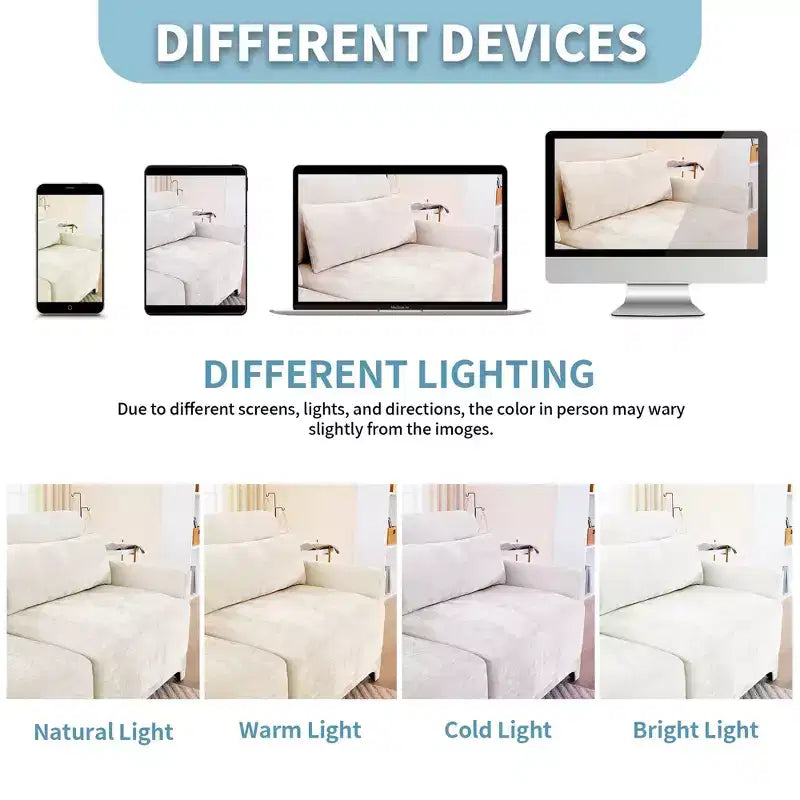 Sofá beige de chenilla con estructura de madera maciza de 4 plazas con almohada lumbar, esponja de alta resiliencia y fácil instalación