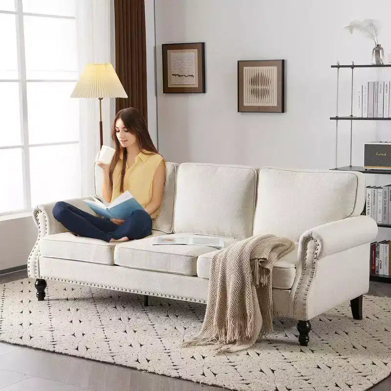 Karl Home | Sofá de 3 plazas de 82.68 pulgadas de ancho