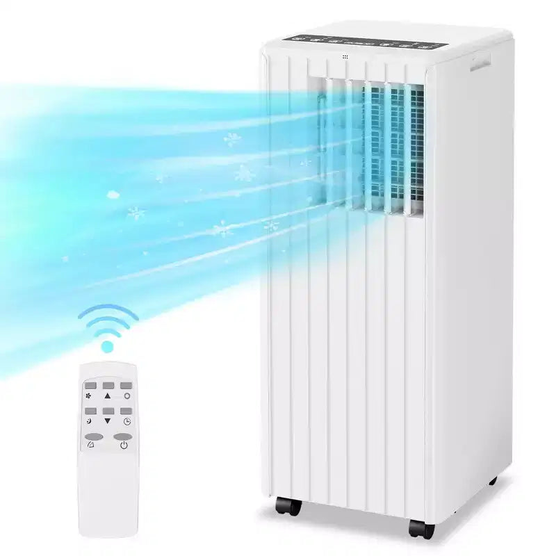 8000BTU Portable Air Conditioner with Efficient Cooling, Compact and Lightweight Design for Easy Portability, Ideal for Small to Medium Rooms
