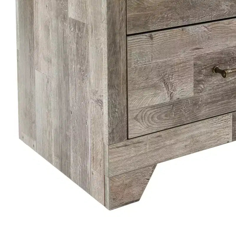 Cómoda de 6 cajones Probe Hues Modern, armario de gran almacenaje para dormitorio, sala de estar, entrada