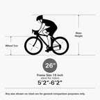 hykolity Mountain Bike 26 inch Sport Bicycle 18 Speed Mtb Cycling for Adult Men Women Age 14+ Outdoor Sport Bikes Black Dual Full Suspension Bicycle