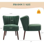 Acekool Sillón decorativo de mediados de siglo