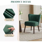 Acekool Sillón decorativo de mediados de siglo