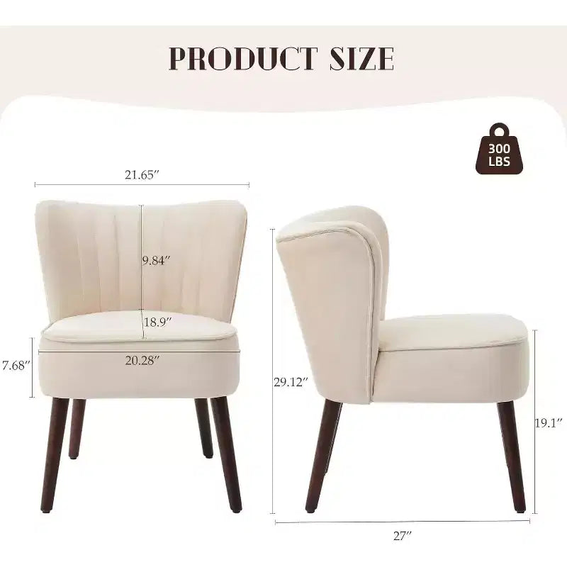 Acekool Sillón decorativo de mediados de siglo