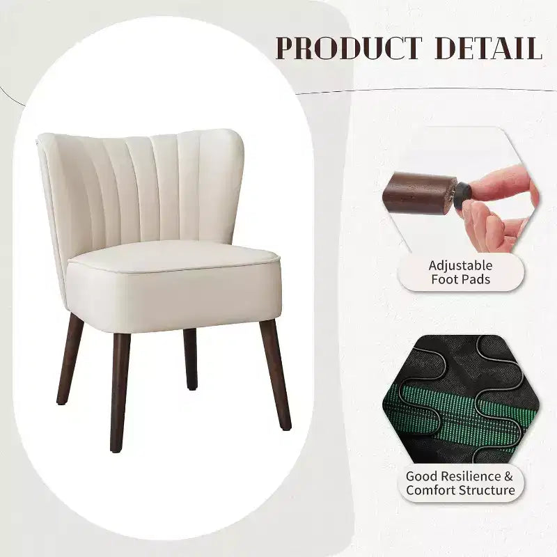 Acekool Sillón decorativo de mediados de siglo