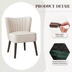 Acekool Sillón decorativo de mediados de siglo
