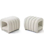 Hyleory Reposapiés Fácil de Conectar, Apto para Mascotas - Banco de Cama 2 en 1 y Túnel de Juego con 2 Almohadillas Extraíbles