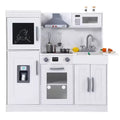 Juego de cocina para niños, juego de simulación de chef de madera con 20 accesorios de cocina, juego de simulación de utensilios de cocina de madera