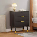 Cómoda de 3 cajones para dormitorio, cómoda moderna para armario, cajonera, mueble organizador con cajones