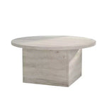 Mesa de centro con capacidad de 25 kg, tablero impermeable de 120 cm y diseño prémium