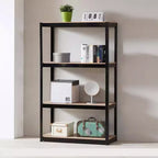Acekool 4-Tier Adjustable Metal Garage Shelving Unit, Boltless Assembly Storage Rack, Heavy Duty Steel Shelves for Kitchen, Garage, or Workshop