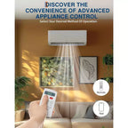 Acekool 18000 BTU Mini Split AC & Heat Pump, 19 SEER2 Inverter, WiFi, Ductless System for Rooms up to 1250 Sq Ft, Installation Kit Included