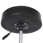 Taburete giratorio hidráulico con ruedas, altura ajustable para spa, tienda, masaje, medicina, trabajo u oficina