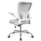 Silla de oficina ergonómica GALAXHERO, silla de escritorio de malla para computadora con reposabrazos abatibles y soporte lumbar ajustable