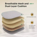 Silla de oficina ergonómica GALAXHERO, silla de escritorio de malla para computadora con reposabrazos abatibles y soporte lumbar ajustable