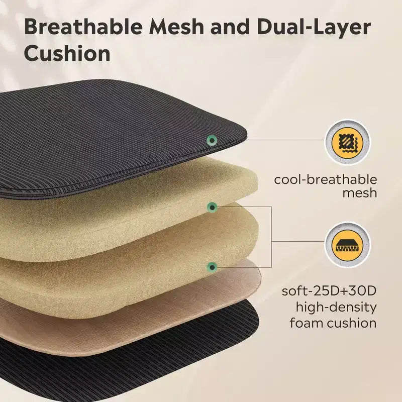 Silla de oficina ergonómica GALAXHERO, silla de escritorio de malla para computadora con reposabrazos abatibles y soporte lumbar ajustable