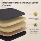 Silla de oficina ergonómica GALAXHERO, silla de escritorio de malla para computadora con reposabrazos abatibles y soporte lumbar ajustable