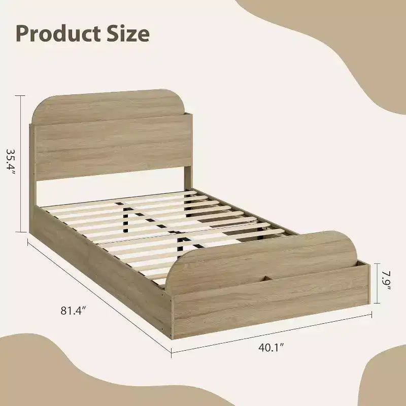 Acekool Diván Doble con Nido, Estructura de Sofá Cama Tapizado con Cajones de Almacenamiento, Cama Moderna para Sala de Estar o Dormitorio