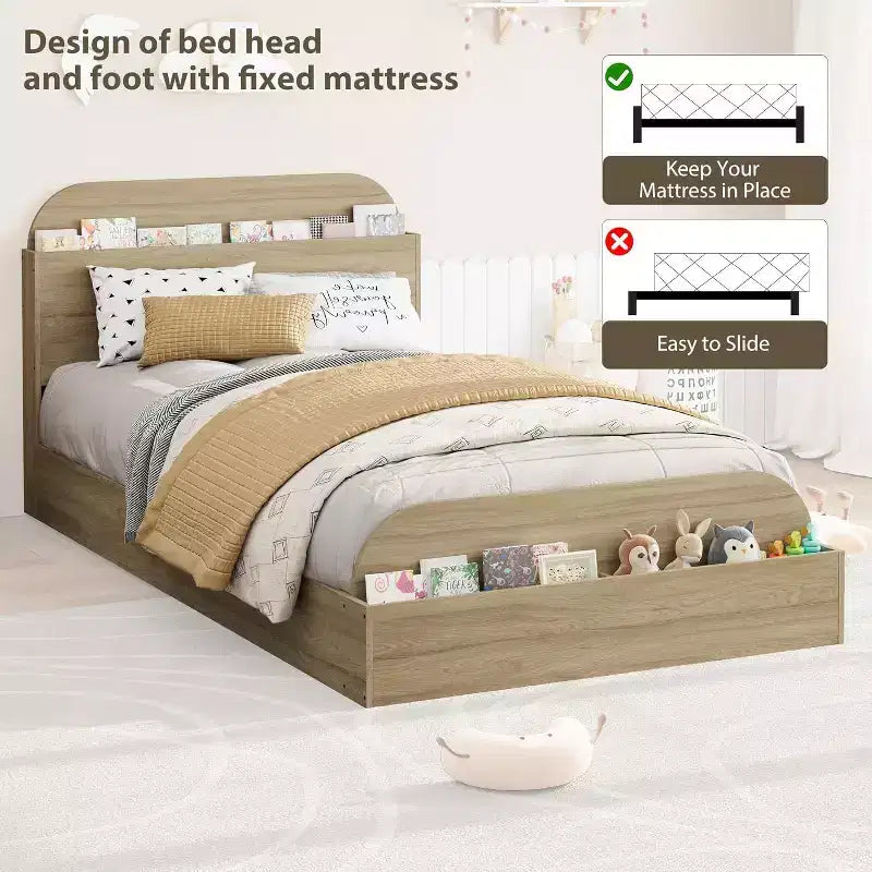 Acekool Diván Doble con Nido, Estructura de Sofá Cama Tapizado con Cajones de Almacenamiento, Cama Moderna para Sala de Estar o Dormitorio