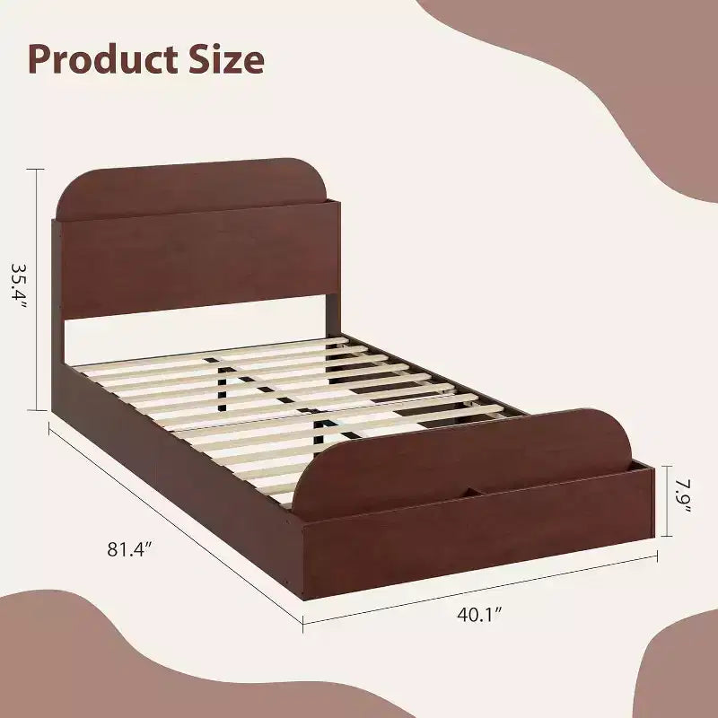 Acekool Diván Doble con Nido, Estructura de Sofá Cama Tapizado con Cajones de Almacenamiento, Cama Moderna para Sala de Estar o Dormitorio