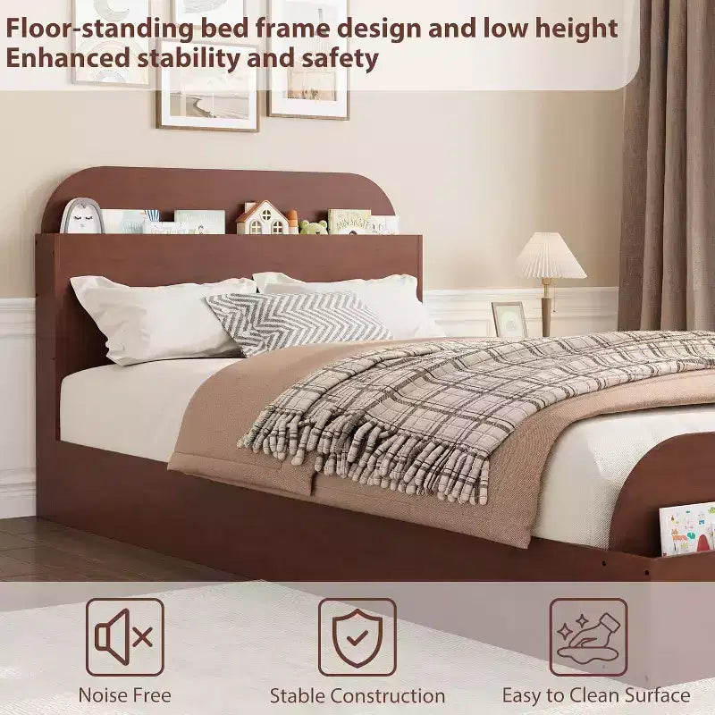 Acekool Diván Doble con Nido, Estructura de Sofá Cama Tapizado con Cajones de Almacenamiento, Cama Moderna para Sala de Estar o Dormitorio