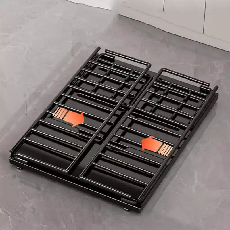 Organizador extraíble para muebles de cocina, estantes extraíbles para despensa, cajones de almacenamiento extraíbles de metal sin necesidad de taladrar