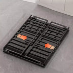 Organizador extraíble para muebles de cocina, estantes extraíbles para despensa, cajones de almacenamiento extraíbles de metal sin necesidad de taladrar