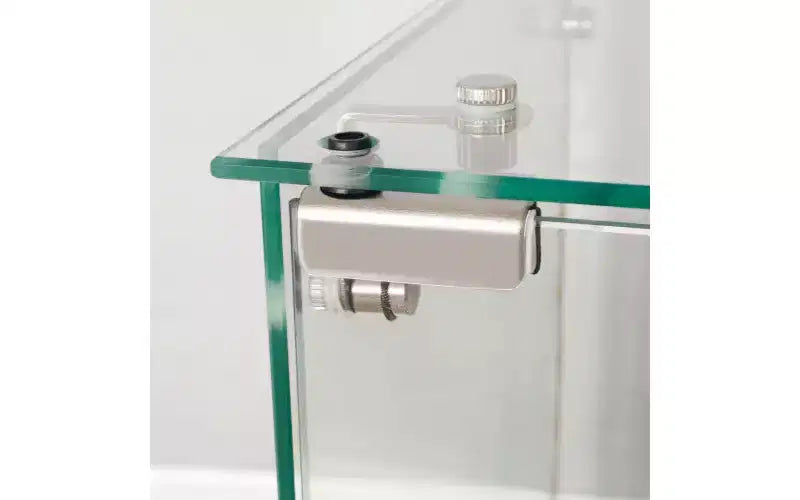 MAYEERTY Vitrina de Vidrio Templado Gabinete de Vino Archivador Tira de Luz Bluetooth Ruedas Giratorias con Cerradura Sala de Estar Dormitorio Oficina Blanco