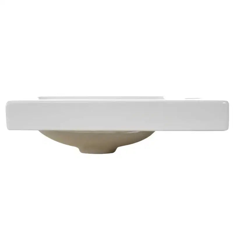Tocador de baño TROPOW 16 con lavabo, mueble de tocador con puertas de cierre suave, mueble de baño de pared con lavabo flotante para espacios pequeños