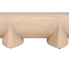 Mesa de centro Royal Hampton | Diseño de troncos de 48 | Madera de mango natural hecha a mano