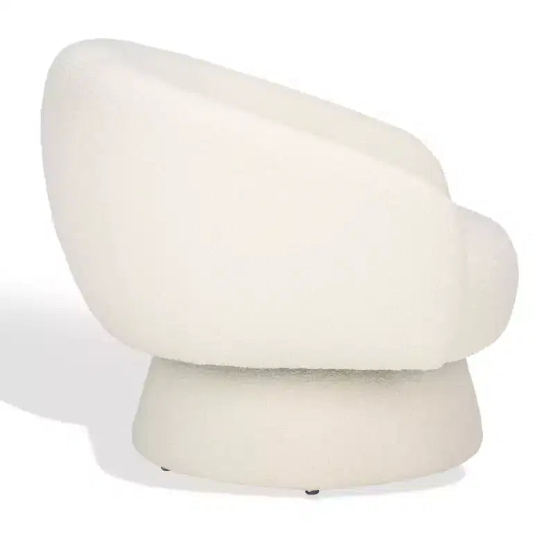 Sillón giratorio Petryna Boucle - SFV4822 - Marfil - Safavieh Couture