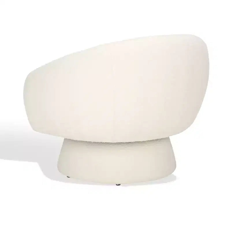 Sillón giratorio Petryna Boucle - SFV4822 - Marfil - Safavieh Couture