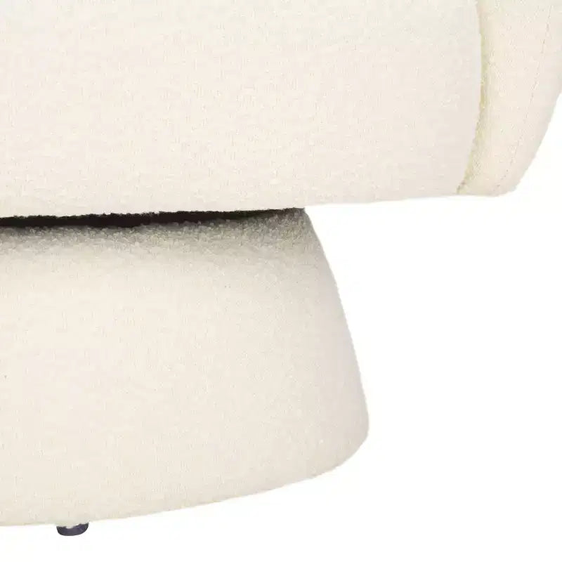 Sillón giratorio Petryna Boucle - SFV4822 - Marfil - Safavieh Couture