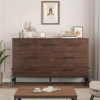 COZONY 52 Wide 7-Drawer Dresser, Freestanding Wood Storage Chest with Smooth Gliding Drawers for Bedroom, Living Room, Entryway Organization