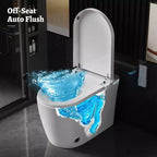 Dyonery smart toilet, built-in bidet, warm air drying, automatic lid opening, wireless remote control