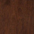 HomeStock Mesa auxiliar rectangular de madera de 28 pulgadas de alto, color marrón, 1 pieza