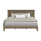 Cama Galano King Tiena Lencia con cabecero, roble nudoso