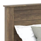 Cama Galano King Tiena Lencia con cabecero, roble nudoso