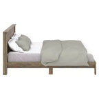 Cama Galano King Tiena Lencia con cabecero, roble nudoso